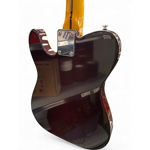 Used Zuwei Telecaster 2 Color Sunburst Solid Body Electric Guitar