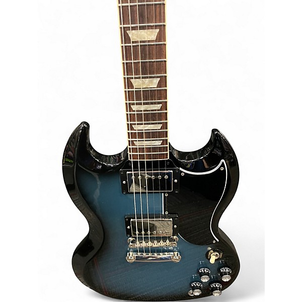 Used Gibson 1961 Reissue SG Blue Burst Solid Body Electric Guitar