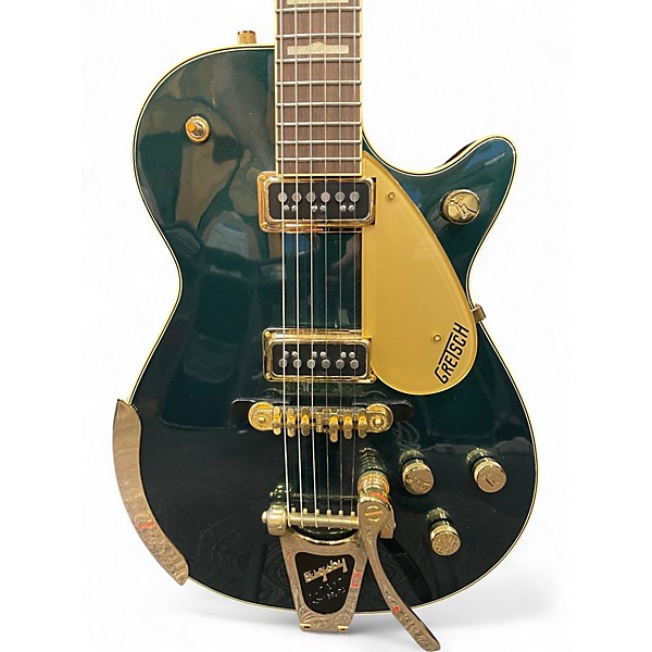 Used Gretsch Guitars G6128T Duo Jet Cadillac Green Solid Body Electric Guitar
