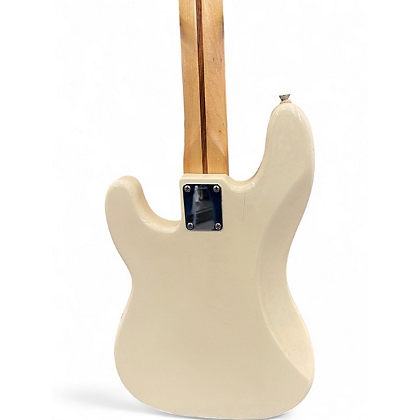 Used Fender MEXICO STANDARD P BASS CREAM Electric Bass Guitar