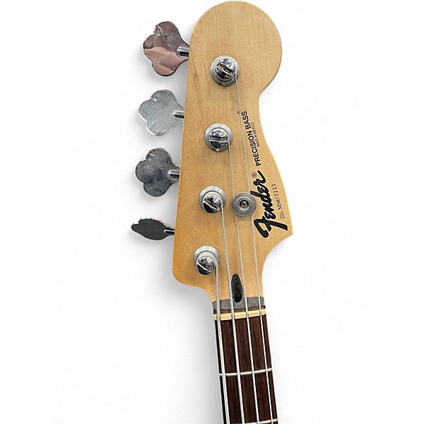 Used Fender MEXICO STANDARD P BASS CREAM Electric Bass Guitar