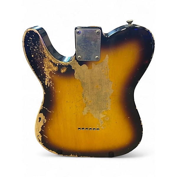 Used 2012 Fender 1952 Relic Telecaster 3 Color Sunburst Solid Body Electric Guitar