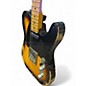 Used 2012 Fender 1952 Relic Telecaster 3 Color Sunburst Solid Body Electric Guitar