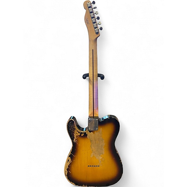 Used 2012 Fender 1952 Relic Telecaster 3 Color Sunburst Solid Body Electric Guitar