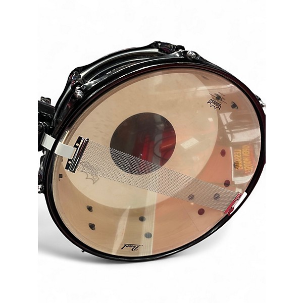 Used Pearl 14in LIMITED EDITION SNARE Black Drum