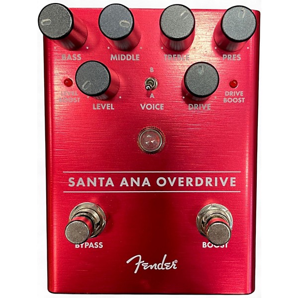 Used Fender Santa Ana Overdrive Effect Pedal