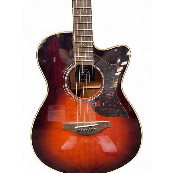 Used Yamaha AC1M 3 Color Sunburst Acoustic Electric Guitar