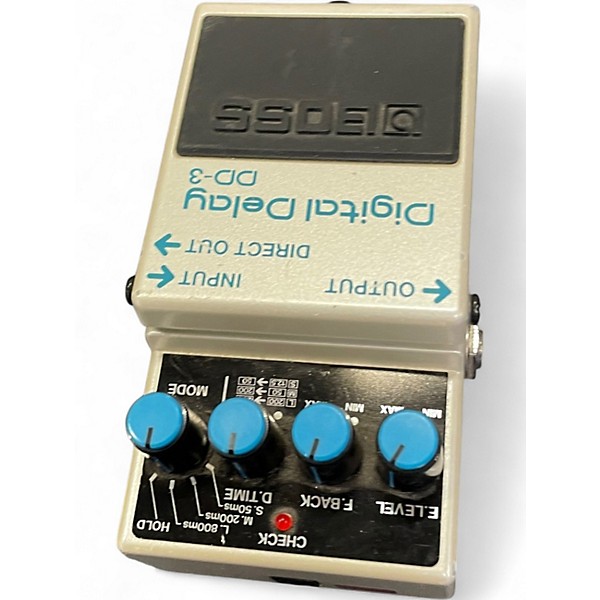 Used BOSS DD3 Digital Delay Effect Pedal