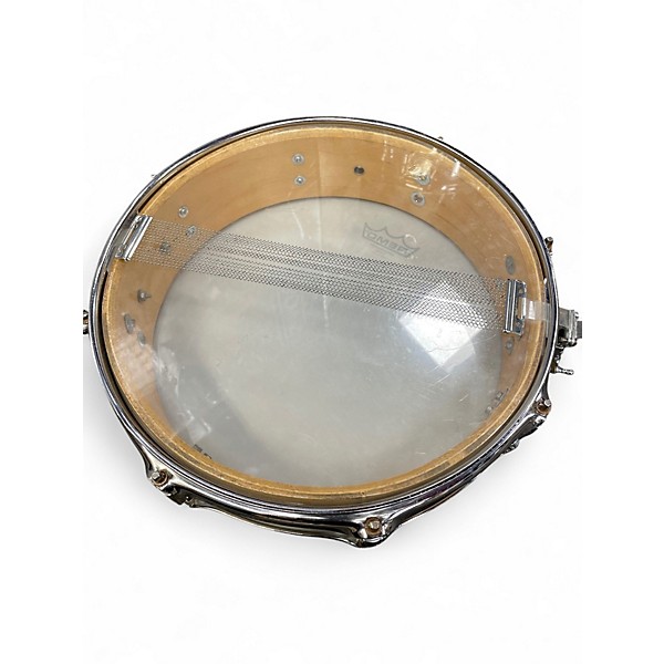 Vintage 1990s Ludwig 3.5X13 Piccolo Snare Natural Drum