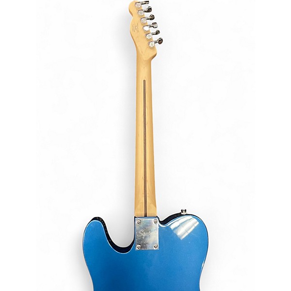 Used Squier Telecaster Blue Solid Body Electric Guitar