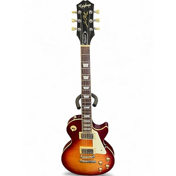 Used Epiphone Les Paul Standard Heritage Cherry Sunburst Solid Body Electric Guitar