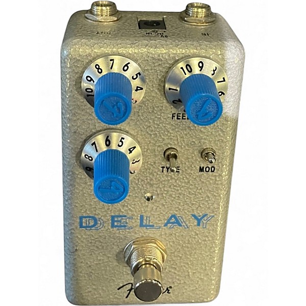 Used Fender PR6091 DELAY Effect Pedal