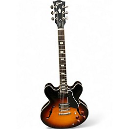 Used Gibson ES335 Figured Triburst Hollow Body Electric Guitar
