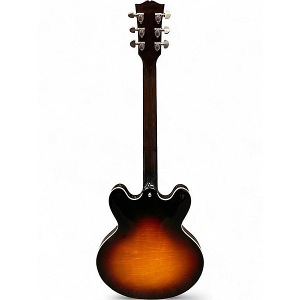 Used Gibson ES335 Figured Triburst Hollow Body Electric Guitar