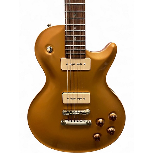 Used Nik Huber Orca P90 Gold Top Solid Body Electric Guitar