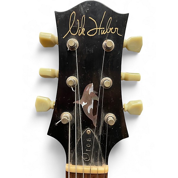 Used Nik Huber Orca P90 Gold Top Solid Body Electric Guitar