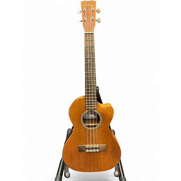 Used Cordoba 20TMCE Tenor Natural Ukulele