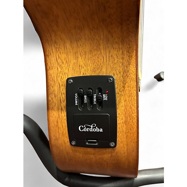 Used Cordoba 20TMCE Tenor Natural Ukulele