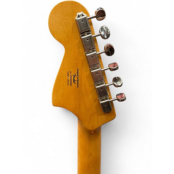 Used Squier Bass VI Tahitian Coral Electric Bass Guitar