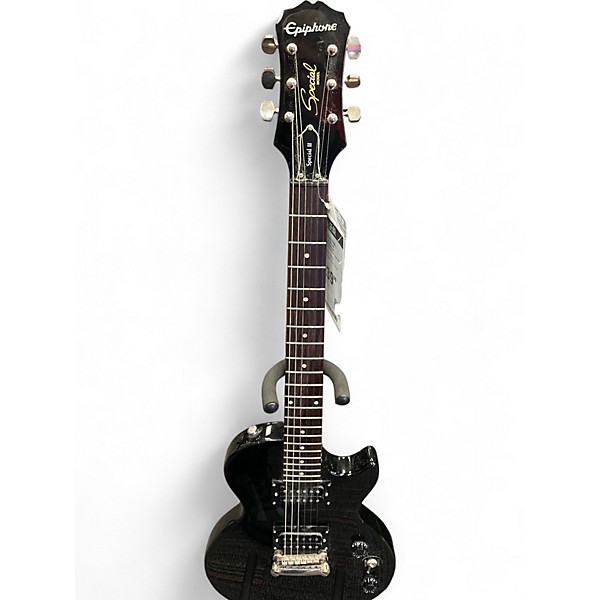 Used Epiphone Les Paul Special II Black Solid Body Electric Guitar