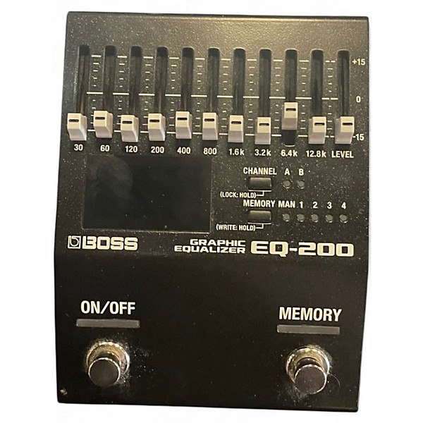 Used BOSS EQ200 Graphic Equalizer Pedal