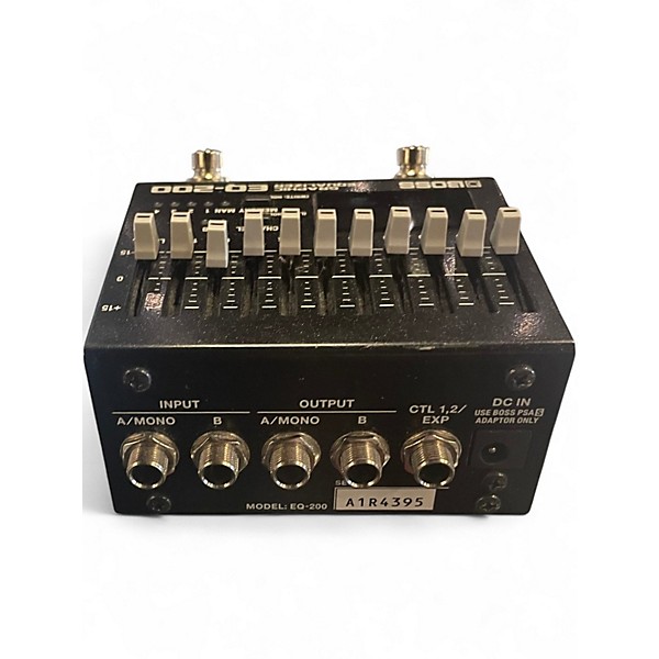 Used BOSS EQ200 Graphic Equalizer Pedal