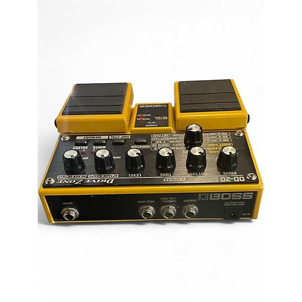 Used BOSS OD20 Overdrive Distortion Effect Pedal