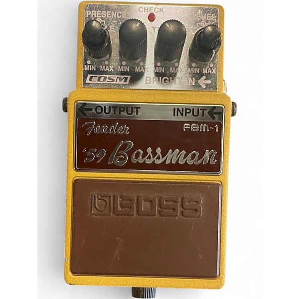 Used BOSS FBM1 Fender 59 Bassman Effect Pedal