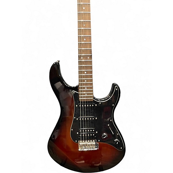 Used Yamaha PACIFICA Brown Sunburst Solid Body Electric Guitar