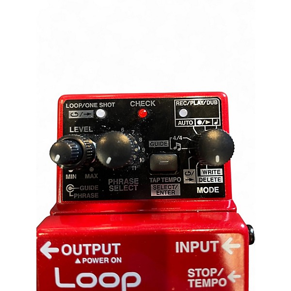 Used BOSS RC2 Loop Station Pedal