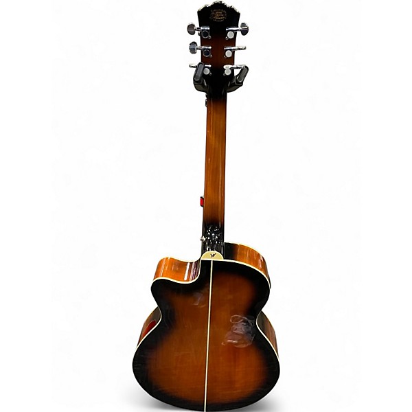 Used Washburn EA15 2 Color Sunburst Acoustic Electric Guitar