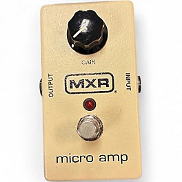 Used MXR MICRO AMP+ Effect Pedal