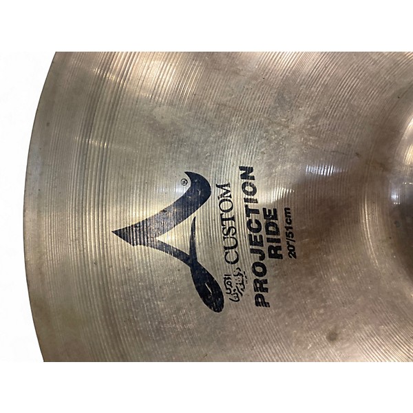 Used Zildjian 20in A Custom Projection Ride Cymbal