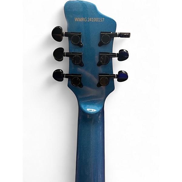 Used Westcreek MIRAGE Blue Solid Body Electric Guitar