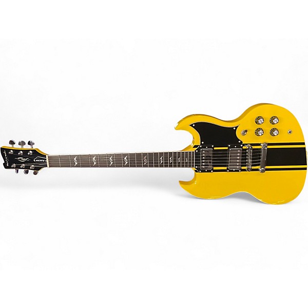 Used Westcreek RACER Yellow Solid Body Electric Guitar