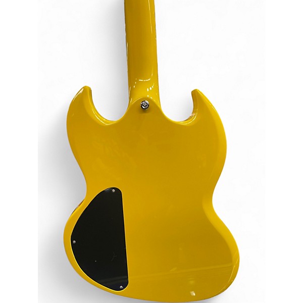 Used Westcreek RACER Yellow Solid Body Electric Guitar