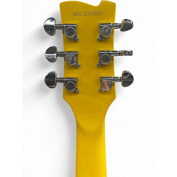 Used Westcreek RACER Yellow Solid Body Electric Guitar