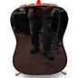 Used Washburn Paul Stanley Signature PS9B Black and Red Acoustic Guitar