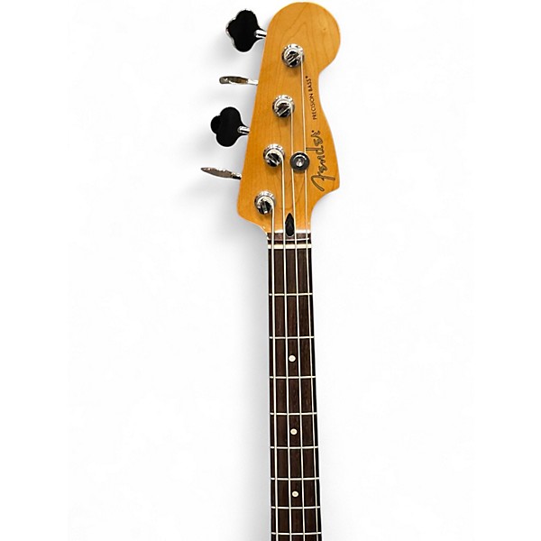 Used Fender PLAYER II LTD PRECISION BASS Sparkle 3 Tone Sunburst Electric Bass Guitar