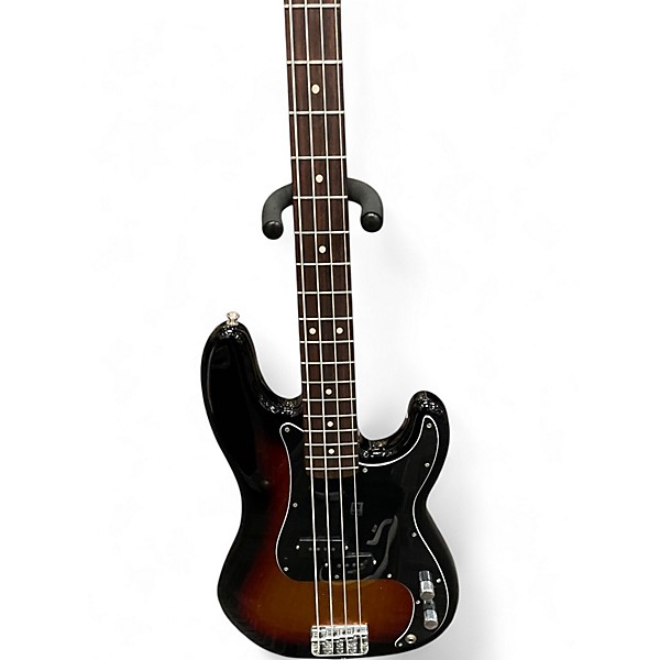 Used Fender PLAYER II LTD PRECISION BASS Sparkle 3 Tone Sunburst Electric Bass Guitar