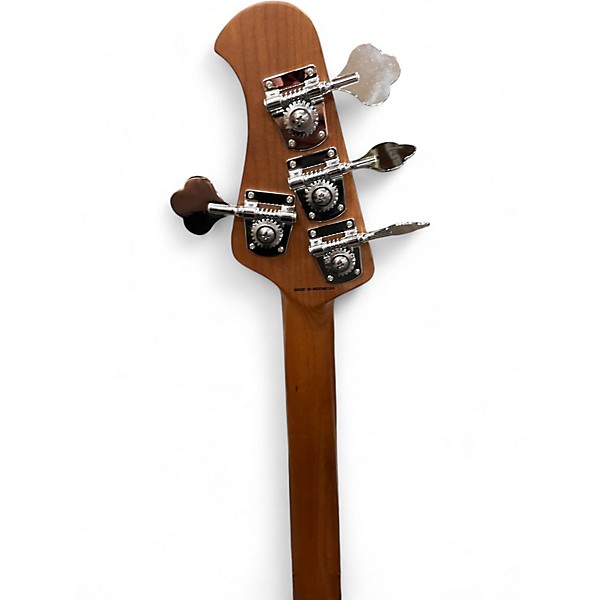 Used Sterling by Music Man Ray34 Natural Burst Stain Electric Bass Guitar