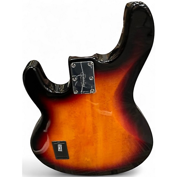 Used Sterling by Music Man Ray34 Natural Burst Stain Electric Bass Guitar