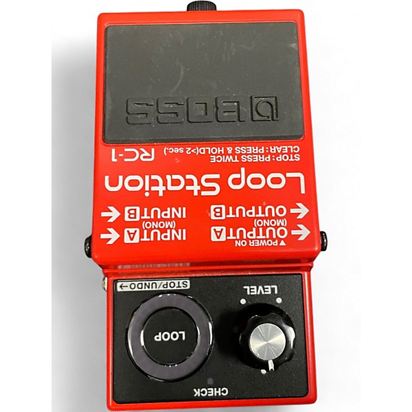 Used BOSS RC1 Loop Station Pedal