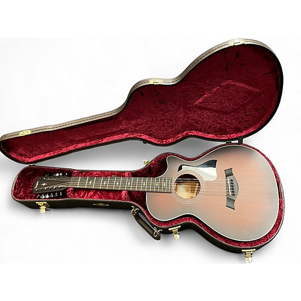 Used Taylor 362CE SHADED EDGE BURST 12 String Acoustic Electric Guitar