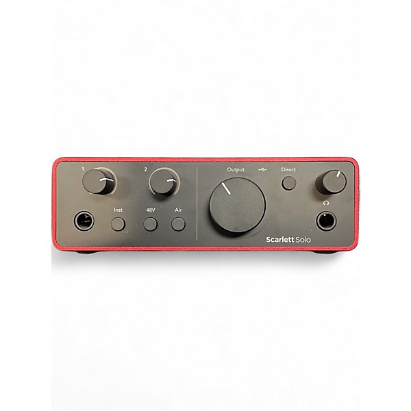 Used Focusrite SOLO GEN 4 Audio Interface