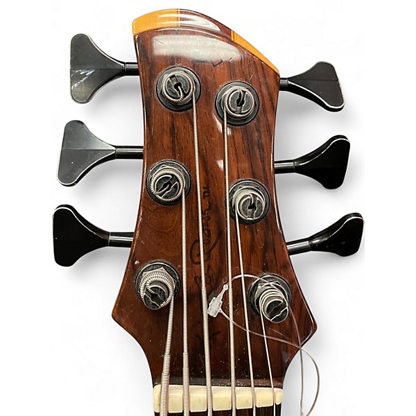 Used Roscoe Custom Natural Electric Bass Guitar