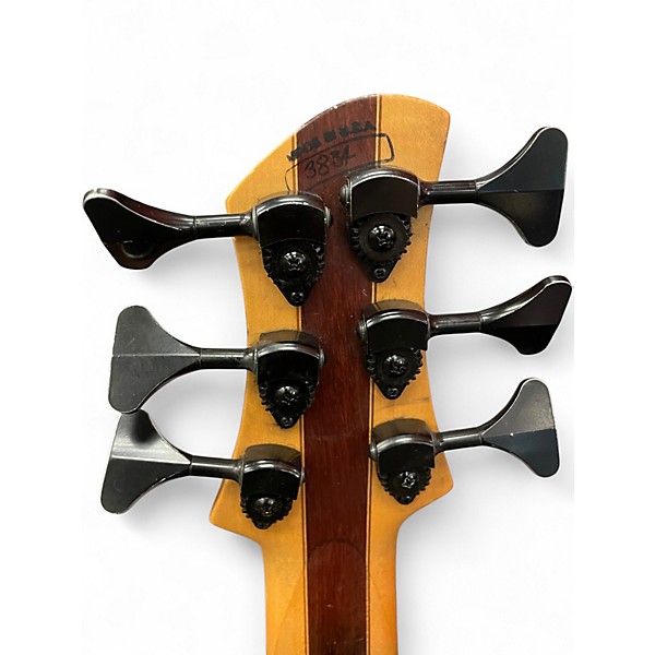Used Roscoe Custom Natural Electric Bass Guitar