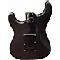Used Squier Bullet Stratocaster HSS Black Solid Body Electric Guitar