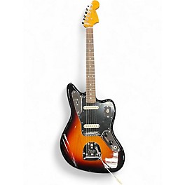 Used Fender American Professional Classic Jaguar 2 Color Sunburst Solid Body Electric Guitar