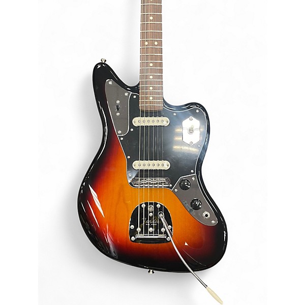 Used Fender American Professional Classic Jaguar 2 Color Sunburst Solid Body Electric Guitar